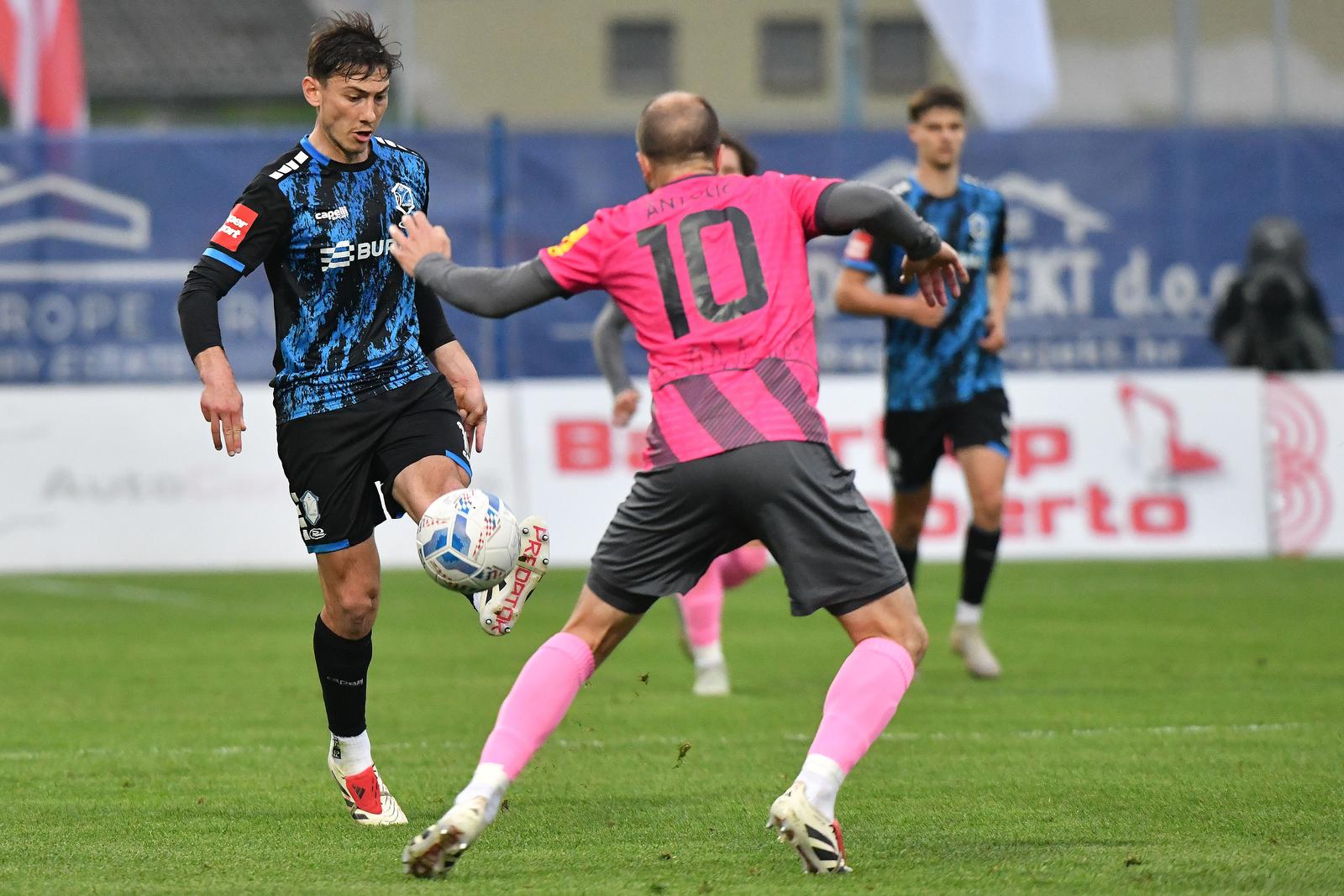 26.04.2025., Stadion Varteks, Varazdin- SuperSport HNL, 32. kolo, NK Varazdin-NK Lokomotiva. Dimitar Mitrovski. Photo: Vjeran Zganec Rogulja/PIXSELL