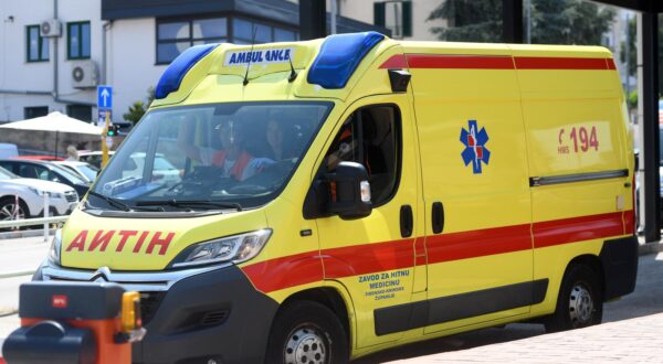 28.06.2023., Sibenik - Vozaci Hitne medicinske pomoci nisu zadovoljni stanjem u prometu i problemima sa kojima se susrecu. Photo: Hrvoje Jelavic/PIXSELL