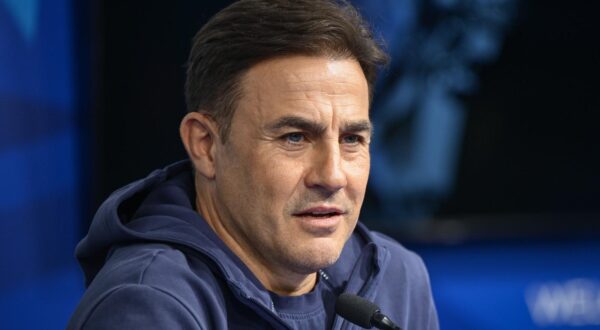 29.03.2025., Zagreb - Trener Dinama Fabio Cannavaro odrzao je konferenciju za medije povodom utakmice 27. kola SuperSport HNL-a izmedju Varazdina i Dinama. Photo: Neva Zganec/PIXSELL