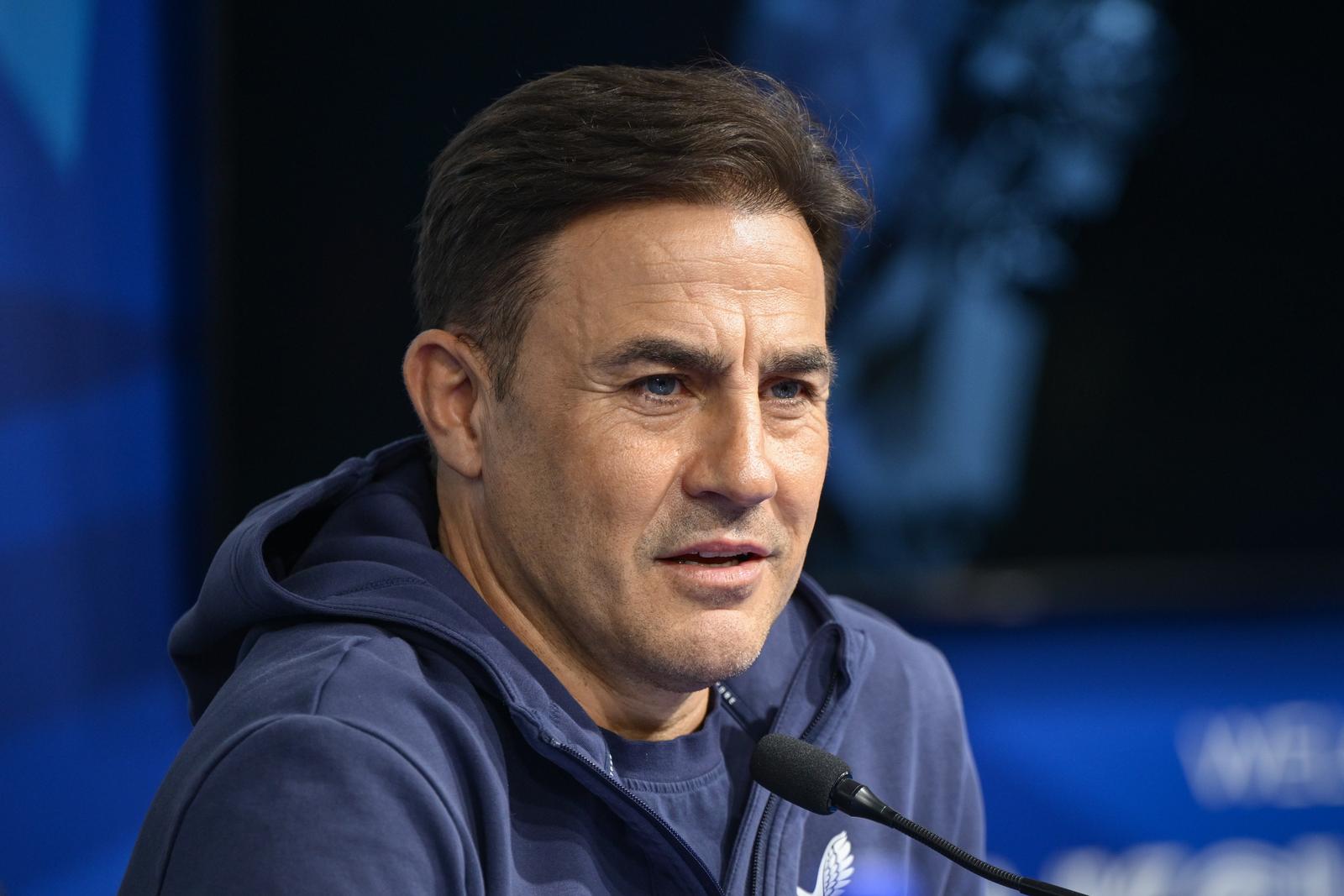 29.03.2025., Zagreb - Trener Dinama Fabio Cannavaro odrzao je konferenciju za medije povodom utakmice 27. kola SuperSport HNL-a izmedju Varazdina i Dinama. Photo: Neva Zganec/PIXSELL