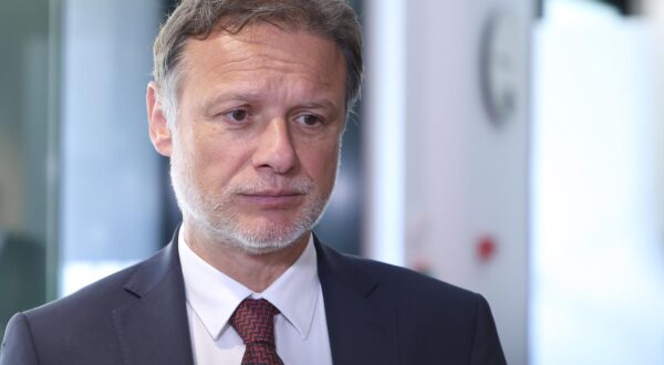 30.04.2025., Zagreb - Na konferenciji za medije odrzanoj u Saboru o uhicenjima povezanim s Hipodromom govorio je Gordan Jandrokovic. Photo: Patrik Macek/PIXSELL