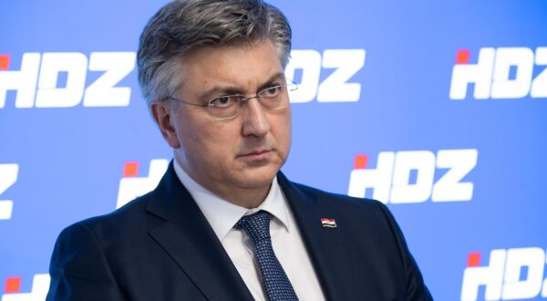 31.03.2025., Zagreb - Predsjednik Vlade RH Andrej Plenkovic dao je izjavu medijima nakon zajednicke sjednice Predsjednistva i Nacionalnog odbora HDZ-a. Photo: Davor Puklavec/PIXSELL
