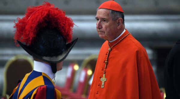 Cardinal Roger Michael Mahony (USA) during a Consistory ceremony led by pope Francis for the creation of 20 new Cardinals at the St. Peter's Basilica, Vatican on August 27, 2022. Photo: Eric Vandeville/ABACAPRESS.COM Photo: ABACA/ABACA