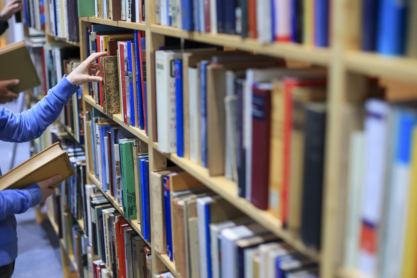 30 March 2025, Saxony, Leipzig: A visitor browses at the Leipzig Book Fair. For four days, 2,040 exhibitors from 45 countries presented their new products at this book spring. This year's guest country was Norway. Photo: Jan Woitas/dpa Photo: Jan Woitas/DPA