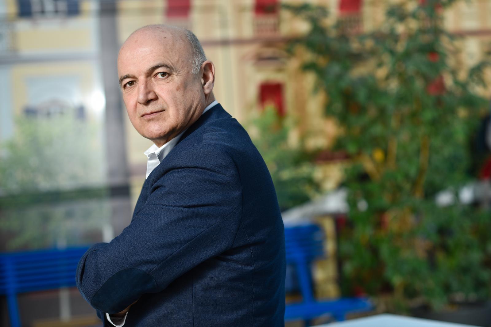 05.03.2020., Zagreb - Ljubo Jurcic, ekonomist i redoviti profesor na Ekonomskom fakultetu u Zagrebu."n"nPhoto: Sasa Zinaja/NFoto/PIXSELL