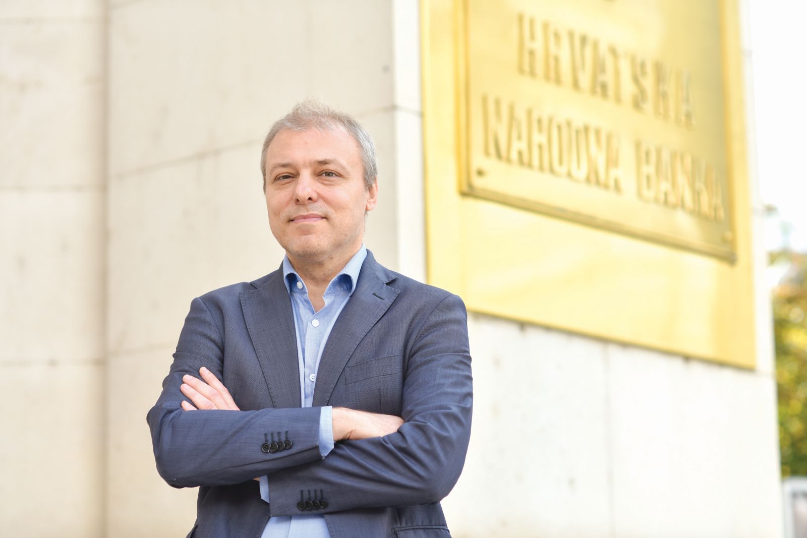 11.10.2024., Zagreb - Vedran Sosic, glavni ekonomist Hrvatske narodne banke.

Photo Sasa ZinajaNFoto