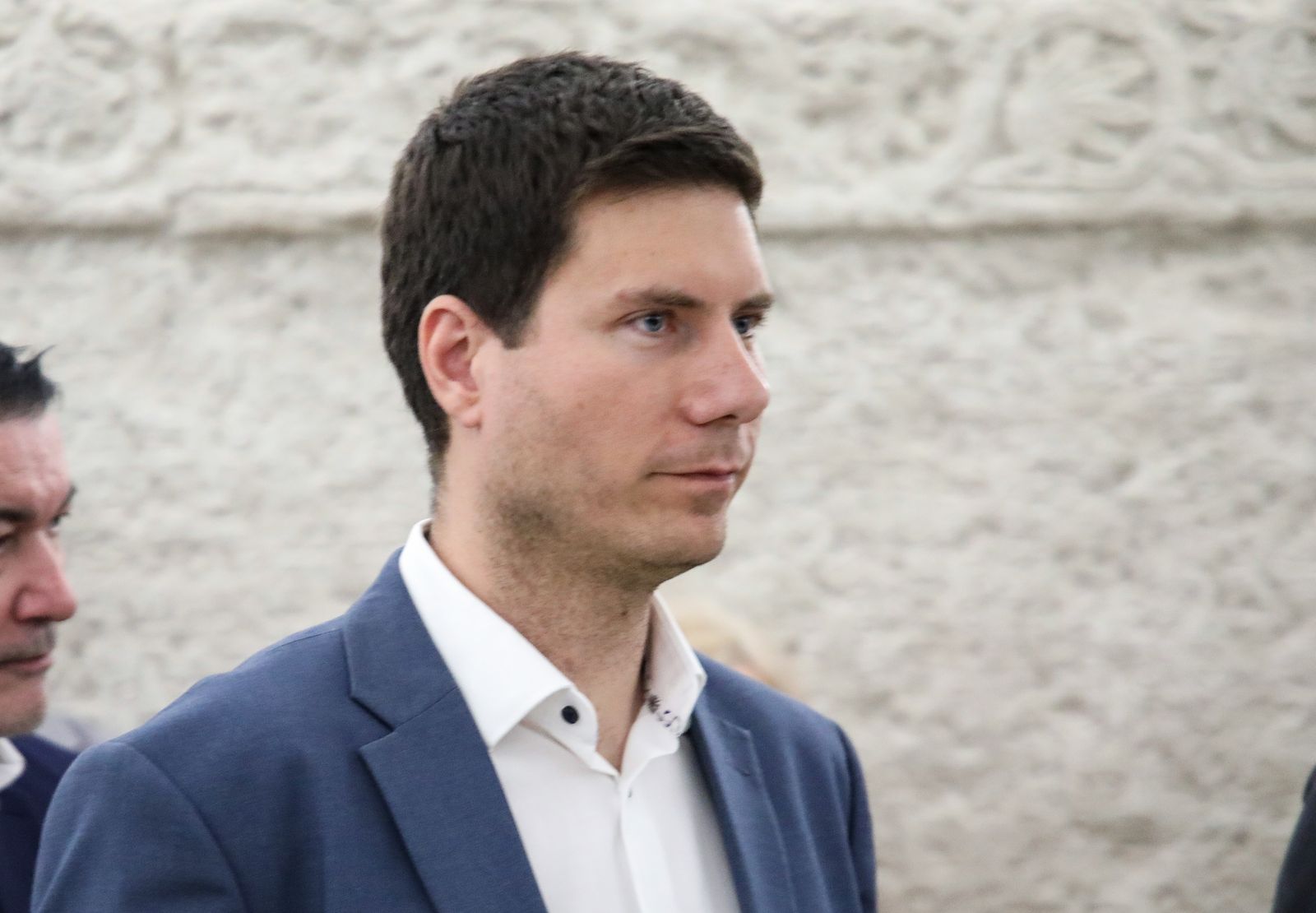 Zagreb, 29.03.2024.- Ivan Pernar predao je Državnom izbornom povjerenstvu prijedloge lista i kandidate za parlamentarne izbore.
foto HINA/ Admir BULJUBAŠIĆ/ abu