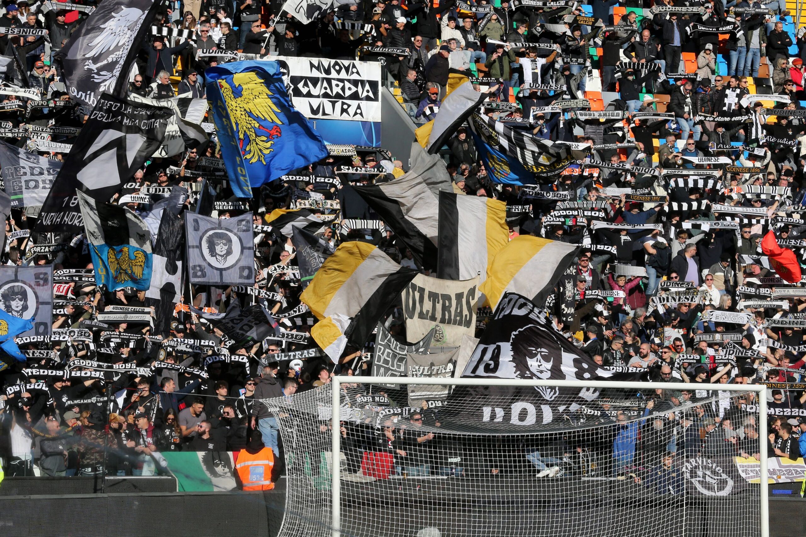 Ar Udine 01 12 2024 - campionato di calcio serie A Udinese-Genoa foto Andrea Rigano Image nella foto: tifosi Udinese