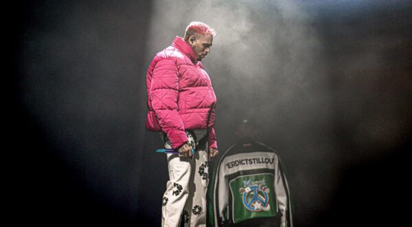 Chris Brown en concert à l'Accor Hotel Arena (Bercy) à Paris, le 23 février 2023. Chris Brown in concert at the Accor Hotel Arena (Bercy) in Paris, February 23, 2023. Photo: VANSTEENKISTE STEPHANE / BESTIMAGE/BESTIMAGE