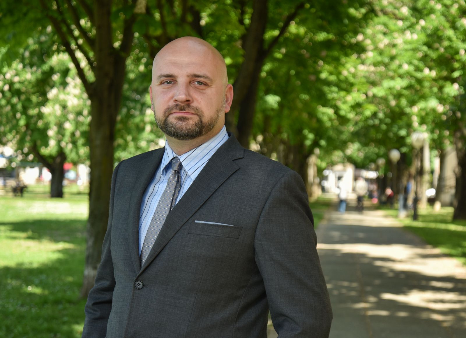 05.05.2023., Zagreb - Denis Avdagić, politicki i sigurnosni analiticar. 

Photo Sasa ZinajaNFoto
