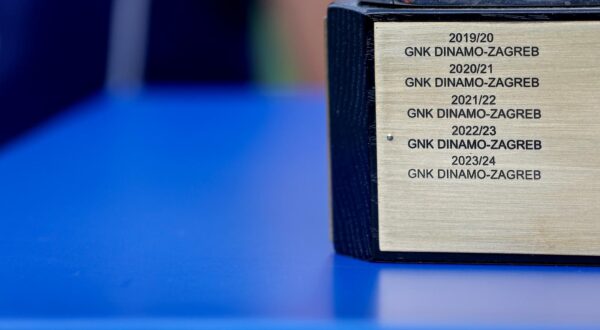 26.05.2024., stadion Maksimir, Zagreb - SuperSport HNL, 36. kolo, GNK Dinamo - NK Rudes. Pehar za prvaka Photo: Igor Kralj/PIXSELL
