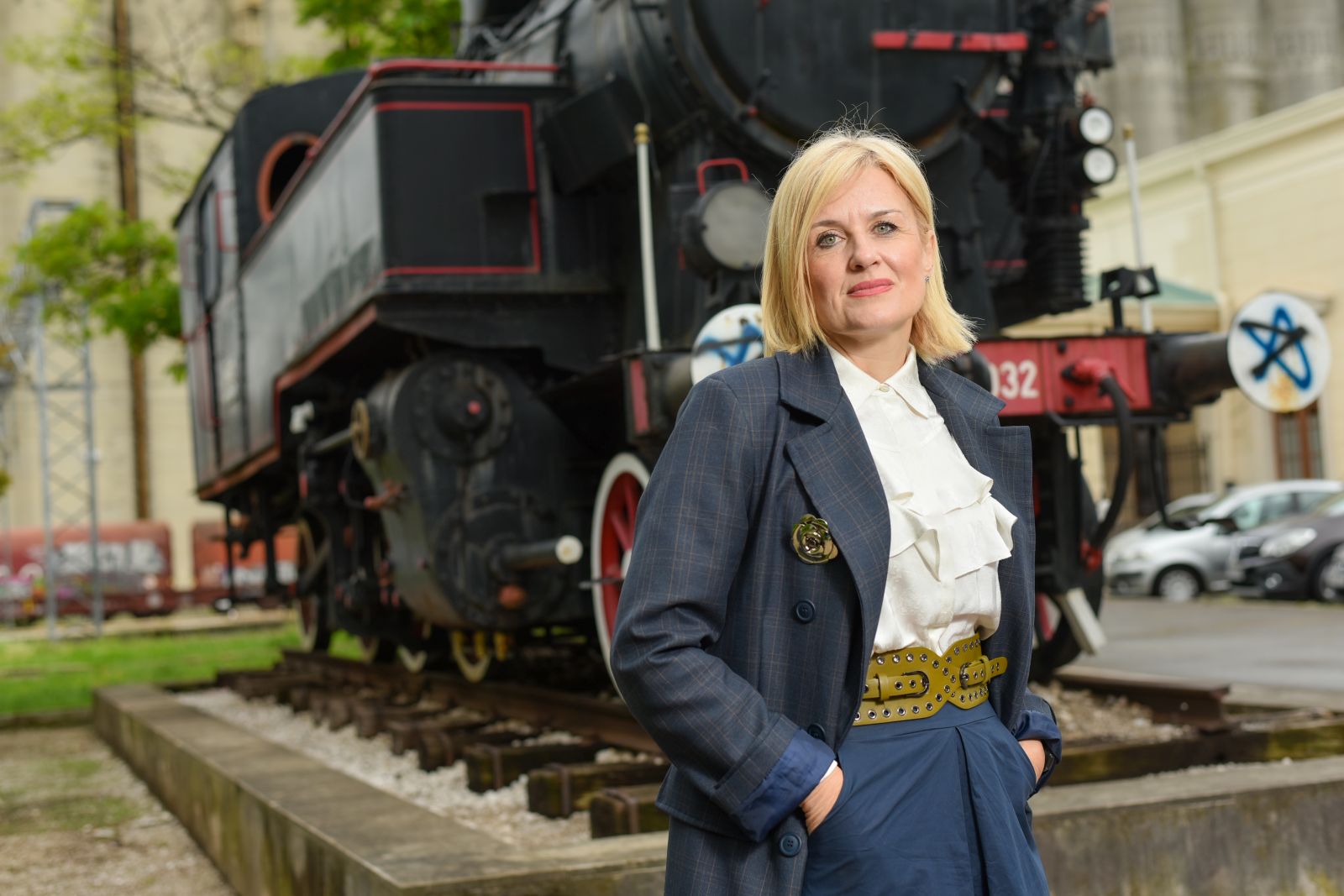 23.05.2025., Rijeka - Iva Rincic, sveucilisna profesorica, nezavisna kandidatkinja za gradonacelnicu Rijeke. 

Photo Sasa ZinajaNFoto