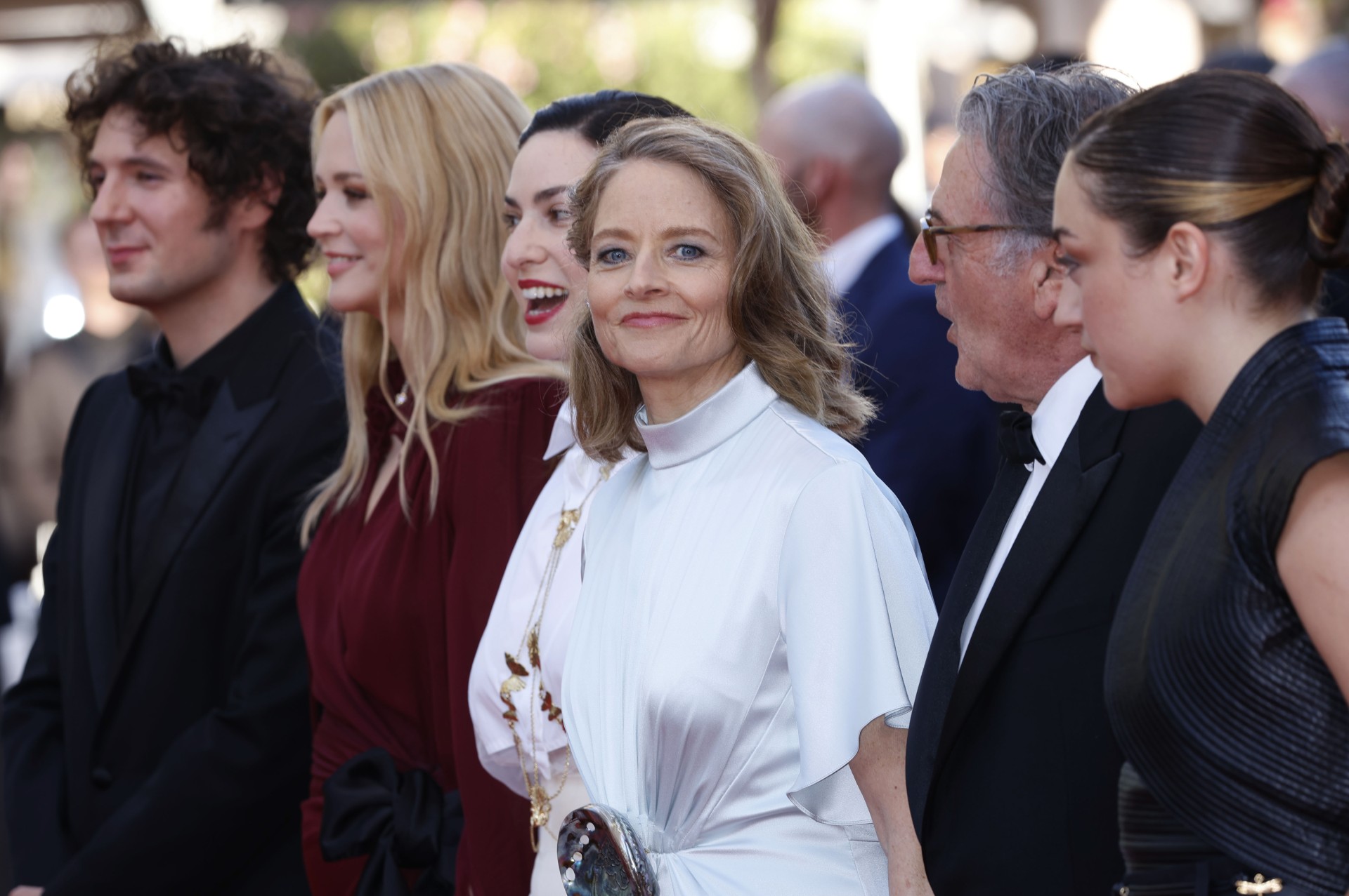 Celebrities attending the ’A Private Life (Vie Privèe)’ premiere during 78th Cannes Film Festival Featuring: Vincent Lacoste, Virginie Efira, Rebecca Zlotowski, Jodie Foster, Daniel Auteuil, Luána Bajrami Where: Cannes, France When: 20 May 2025 Credit: Dave Bedrosian/Future Image/Cover Images