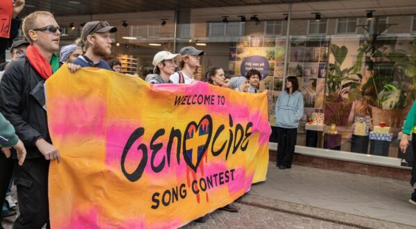 Demonstration against Israel's participation in Eurovision in Malmö, Sweden on Saturday, May 11, 2024 (Photo by Kristian Tuxen Ladegaard Berg / SOPA Images/Sipa USA) Photo: SOPA Images/SIPA USA