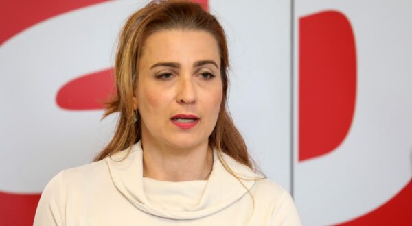 31.03.2023., Pula - 
Konferencija za medije SDP-a Istre s temom "Nova afera IDS-a" na kojoj su govorili Vili Bassanese, Danijel Feric i Maria Blazina. Photo: Srecko Niketic/PIXSELL