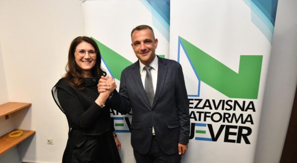 18.05.2025., Cakovec - Zupan Matija Posavec i gradonacelnica Ljerka Cividini pomeli konkurenciju na lokalnim izborima 2025. te pobijedili u prvom krugu. Photo: Vjeran Zganec Rogulja/PIXSELL