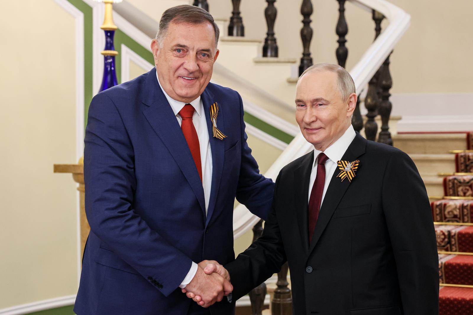 Milorad Dodik i Vladimir Putin