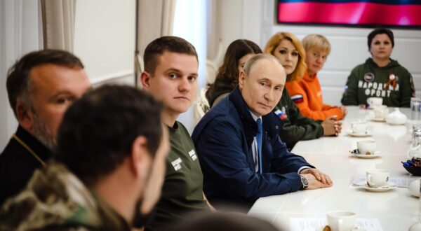Vladimir Putin u Kursku