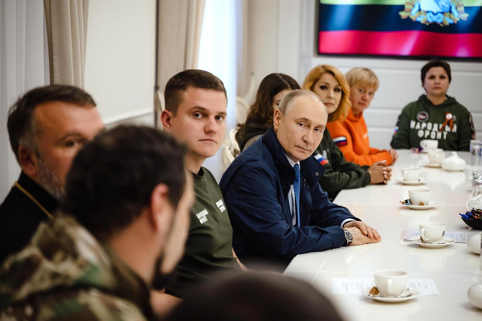 Vladimir Putin u Kursku