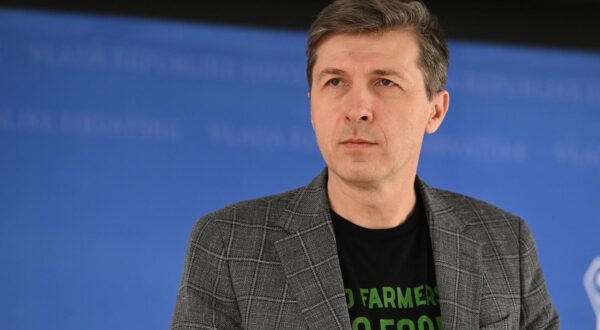 01.03.2024., Zagreb - Predsjednik Hrvatske poljoprivredne komore Mladen Jakopovic dao je izjavu medijima nakon sastanka s ministricom poljoprivrede Marijom Vuckovic u Nacionalnoj i sveucilisnoj knjiznici. Photo: Davorin Visnjic/PIXSELL