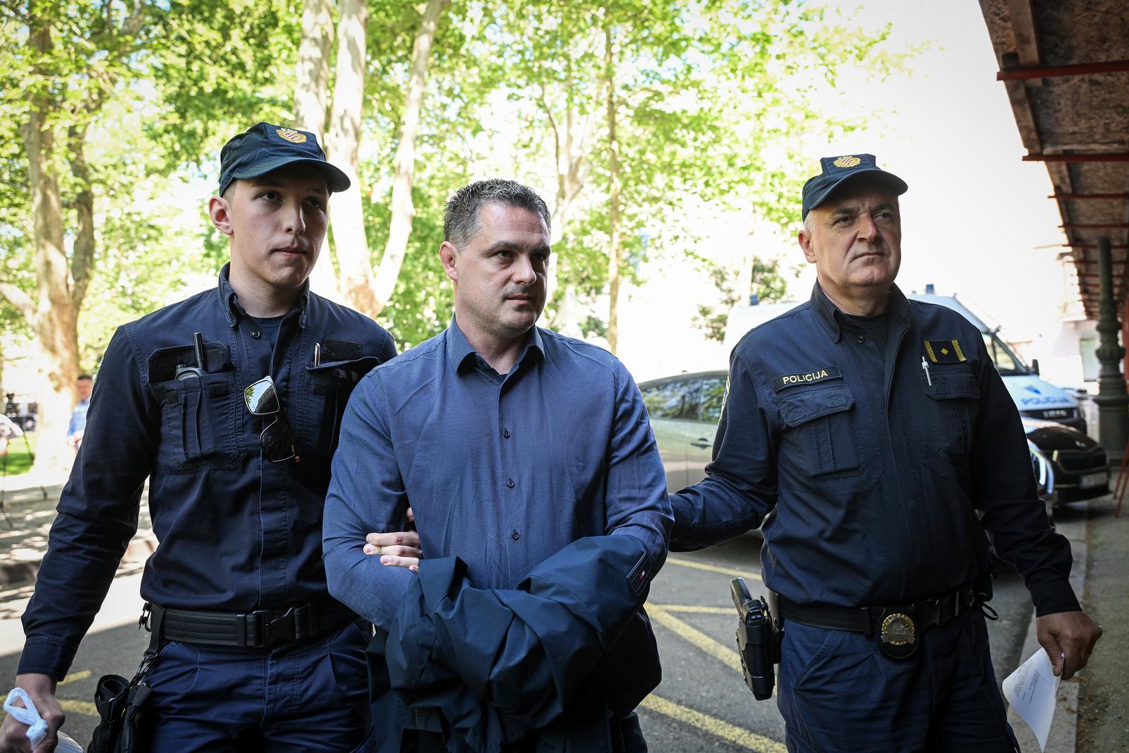 01.05.2025., Zagreb  - Privodjenje na Zupanijski sud afera Hipodrom. Kosta Kostanjevic Photo: Josip Regovic/PIXSELL