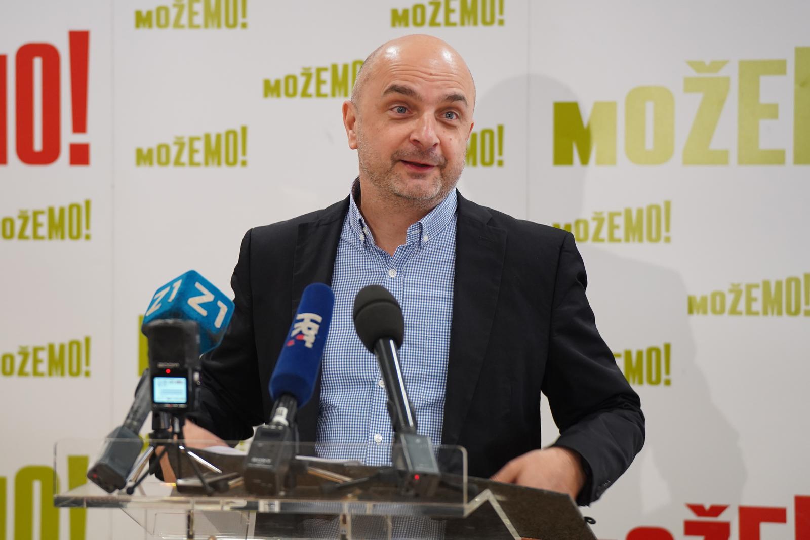 2.2.2025., Zagreb - Gordan Bosanac, zastupnik u Europskom parlamentu, govorio je o novim prilikama za financiranje priustivog stanovanja u Hrvatskoj i EU. Photo: Patricija Flikac/PIXSELL