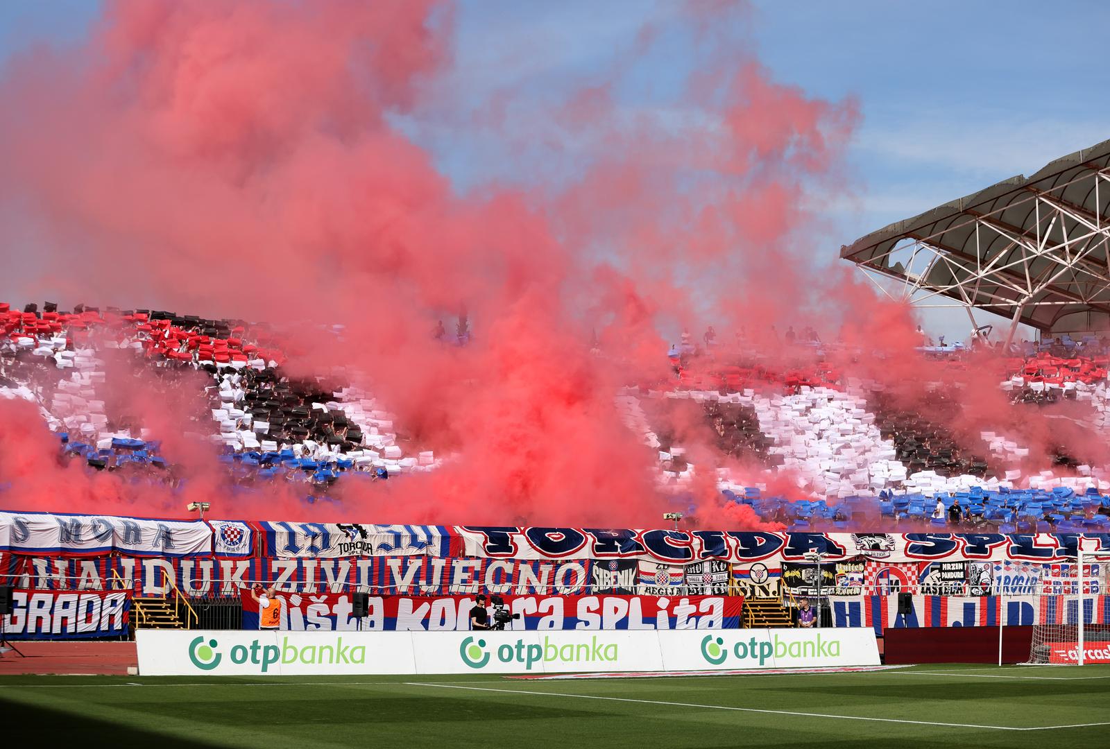 03.05.2025., Split, stadion Poljud - SuperSport Prva HNL, 33. kolo, HNK Hajduk - GNK Dinamo. Photo: Sime Zelic/PIXSELL