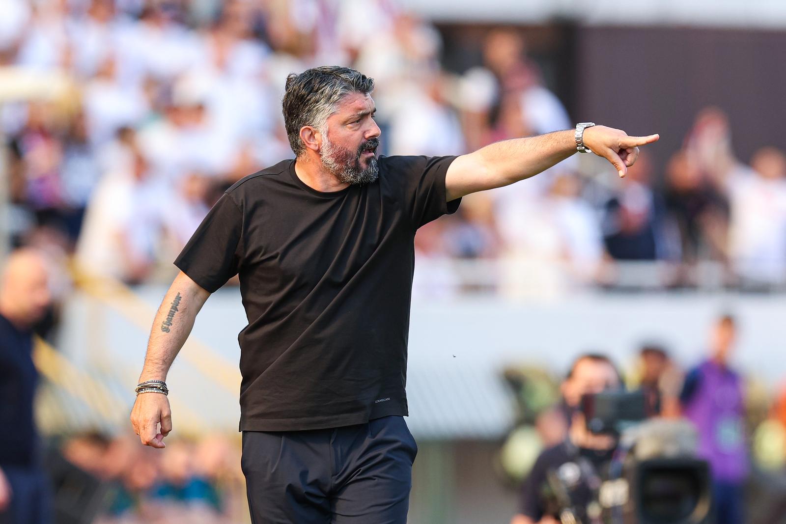 03.05.2025., Split, stadion Poljud - SuperSport Prva HNL, 33. kolo, HNK Hajduk - GNK Dinamo. Gennaro Gattuso Photo: Luka stanzl/PIXSELL
