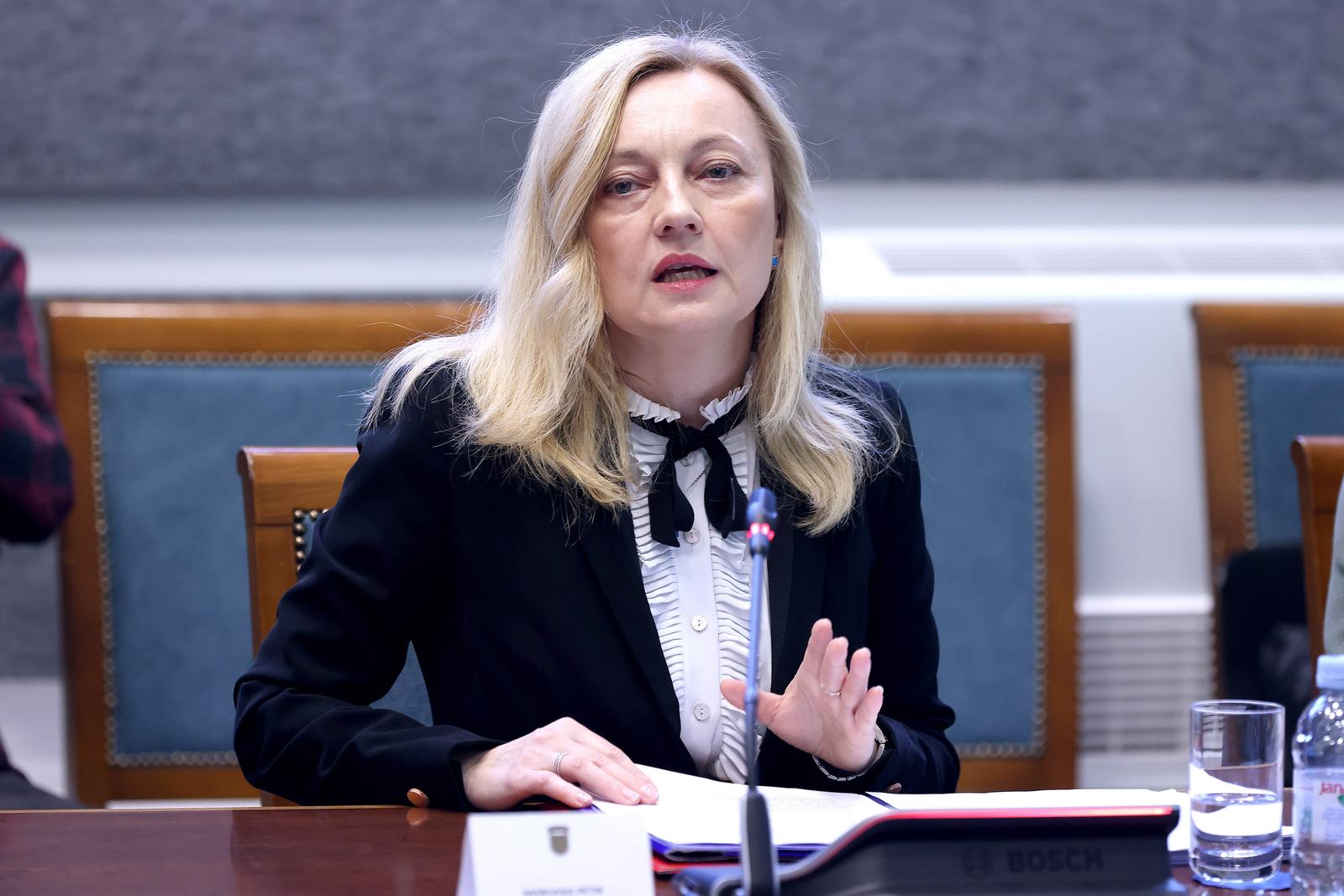 04.04.2025., Zagreb - U Saboru je pocela 20., tematska sjednica Odbora za poljoprivredu na kojoj prijedlog 3. izmjene Strateskog plana Zajednicke poljoprivredne politike Republike Hrvatske 2023.-2027. obrazlaze potpredsjednik Vlade Republike Hrvatske i ministar poljoprivrede, sumarstva i ribarstva David Vlajicic. Photo: Patrik Macek/PIXSELL