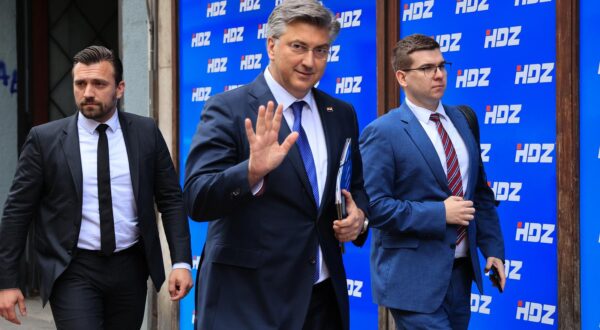 05.05.2025., prostorije GO HDZ-a, Zagreb - Odrzala se zajednicka sjednica Predsjednistva i Nacionalnog odbora HDZ-a. Photo: Marko Prpic/PIXSELL