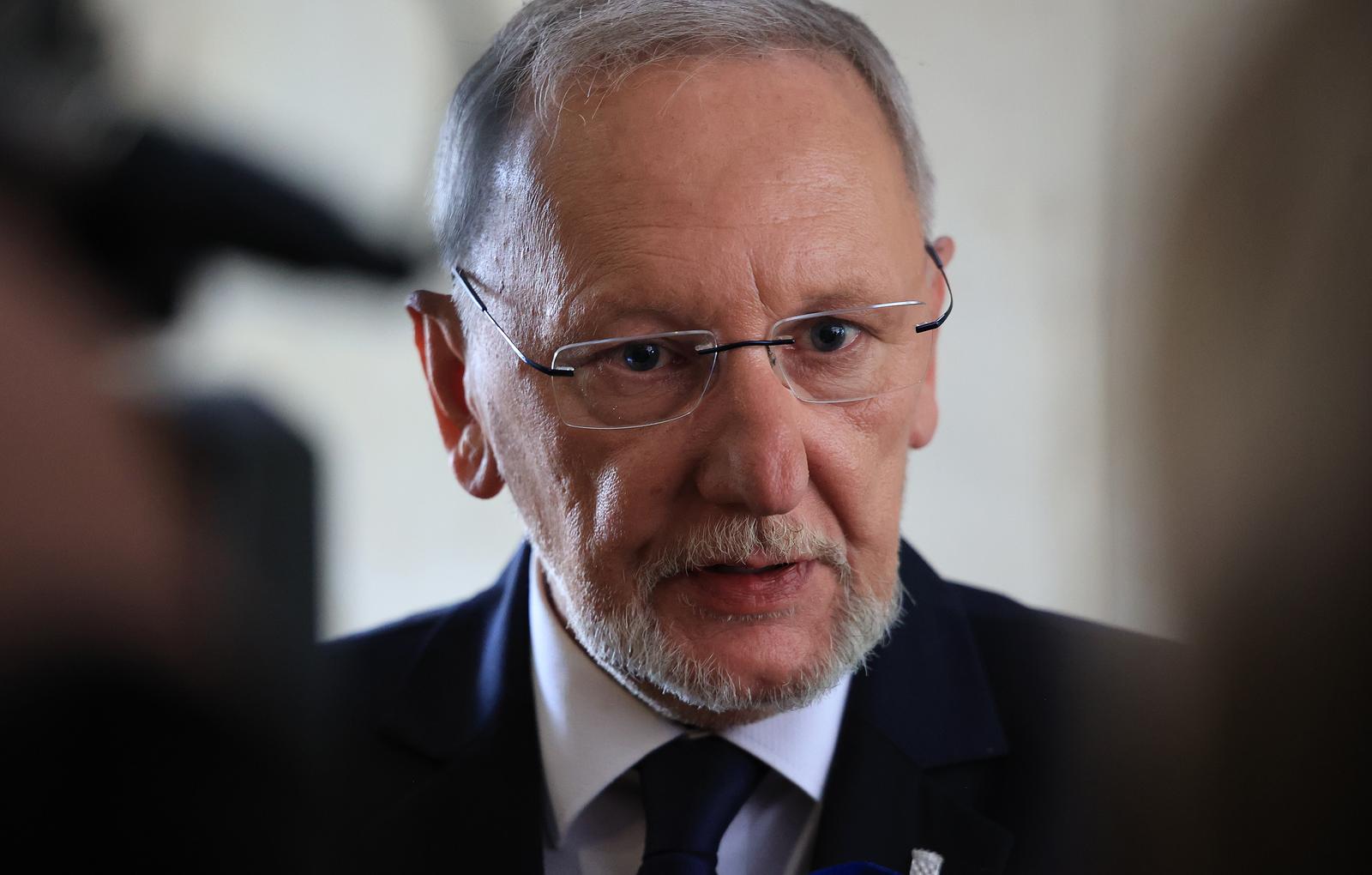 05.05.2025., prostorije GO HDZ-a, Zagreb - Odrzala se zajednicka sjednica Predsjednistva i Nacionalnog odbora HDZ-a. Photo: Marko Prpic/PIXSELL