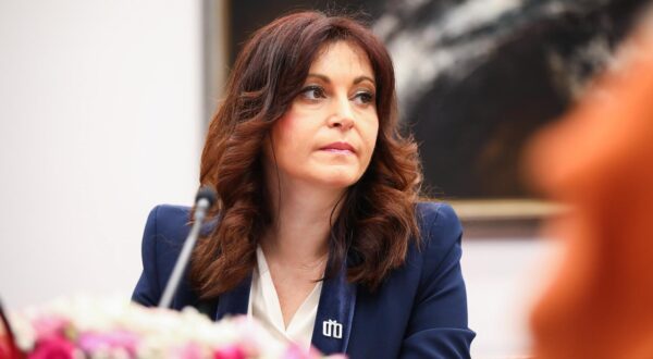 06.03.2025., Zagreb - Mreza Hrvatskih zena iz cijeloga svijeta predvodjena Carline Spivak sluzbeno su posjetile Hrvatski sabor gdje ih je primila zastupnica Natasa Tramisak. Photo: Emica Elvedji/PIXSELL