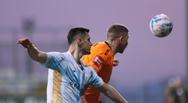 7.3.2025.., stadion Rujevica, Rijeka - SuperSport HNL, 24. kolo, HNK Rijeka - HNK Sibenik. Amer Gojak Photo: Nel Pavletic/PIXSELL