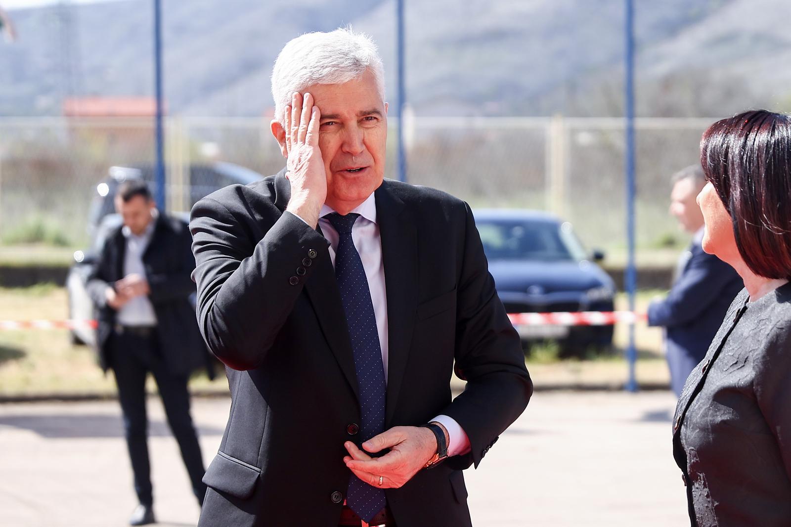 08.04.2025., Mostar, Bosna i Hercegovina - Predsjednik Vlade Andrej Plenkovic boravio je u posjeti Mostaru i sudjelovao je na Svecanosti otvorenja 26. Medjunarodnog sajma gospodarstva Mostar 2025. Photo: Armin Durgut/PIXSELL