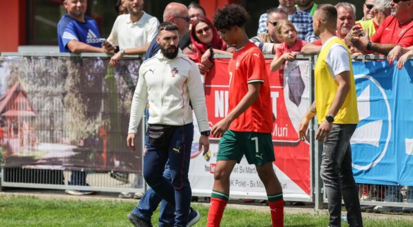 13.05.2025. Sveti Martin Na Muri -  Turnir “Vlatko Marković” za nogometase do 15 godina. Portugal - Japan. Cristiano Ronaldo Junior Photo: Matija Habljak/PIXSELL