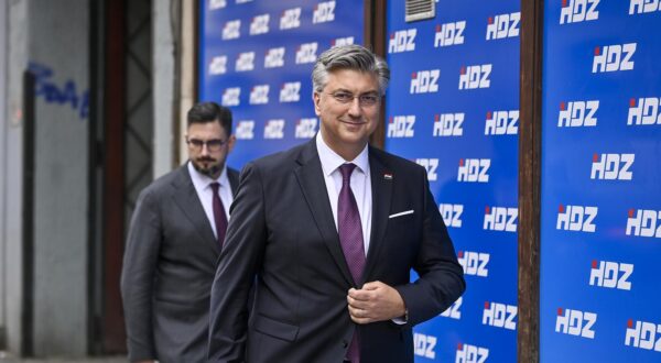 13.05.2025., Zagreb - Dolazak clanova HDZ-a na zajednicku sjednicu predsjednistva i nacionalnog odbora HDZ-a. Photo: Igor Soban/PIXSELL
