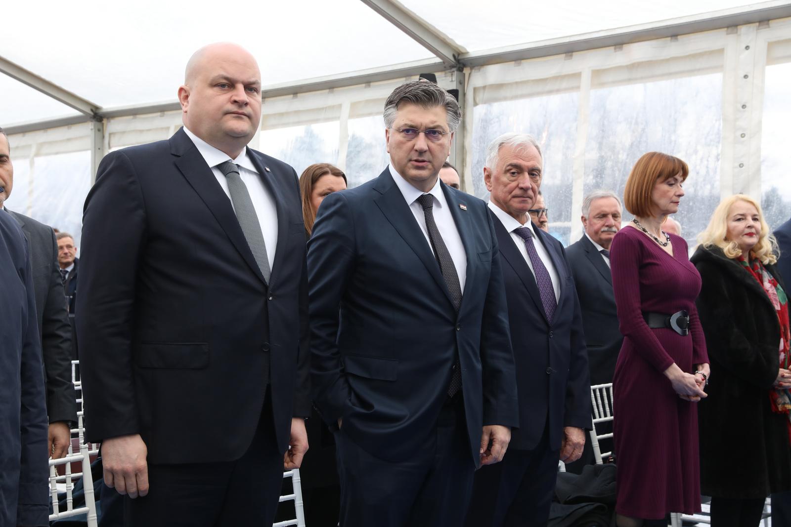 Ante Šušnjar i Andrej Plenković