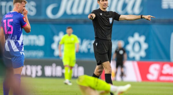 17.05.2025., stadion Maksimir, Zagreb - SuperSport HNL, 35. kolo, NK Lokomotiva - GNK Dinamo. Duje Strukan. Photo: Goran Stanzl/PIXSELL