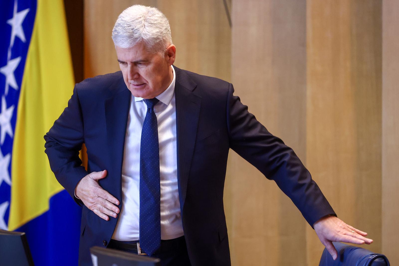 18.02.2025., Sarajevo, Bosna i Hercegovina - Zapocela je 9. hitna sjednica Doma naroda Parlamentarne skupstine BiH na kojoj se raspravlja o smjeni prvog predsjedavajuceg ovog doma. Photo: Armin Durgut/PIXSELL