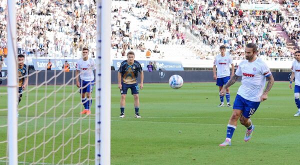 18.05.2025., stadion Poljud, Split - SuperSport HNL, 35. kolo, HNK Hajduk - HNK Rijeka. Marko Livaja Photo: Ivana Ivanovic/PIXSELL