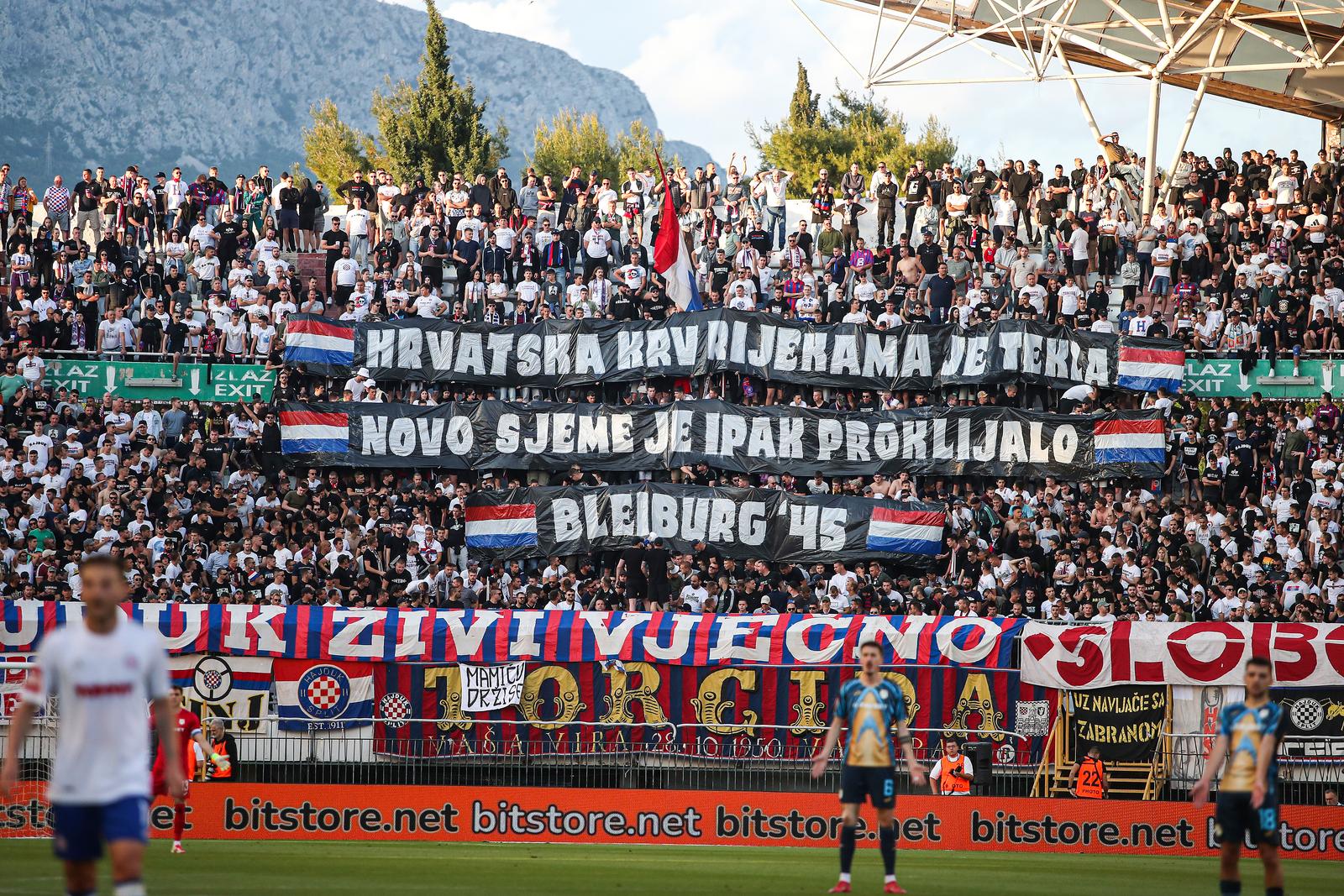 18.05.2025., stadion Poljud, Split - SuperSport HNL, 35. kolo, HNK Hajduk - HNK Rijeka. Photo: Sime Zelic/PIXSELL