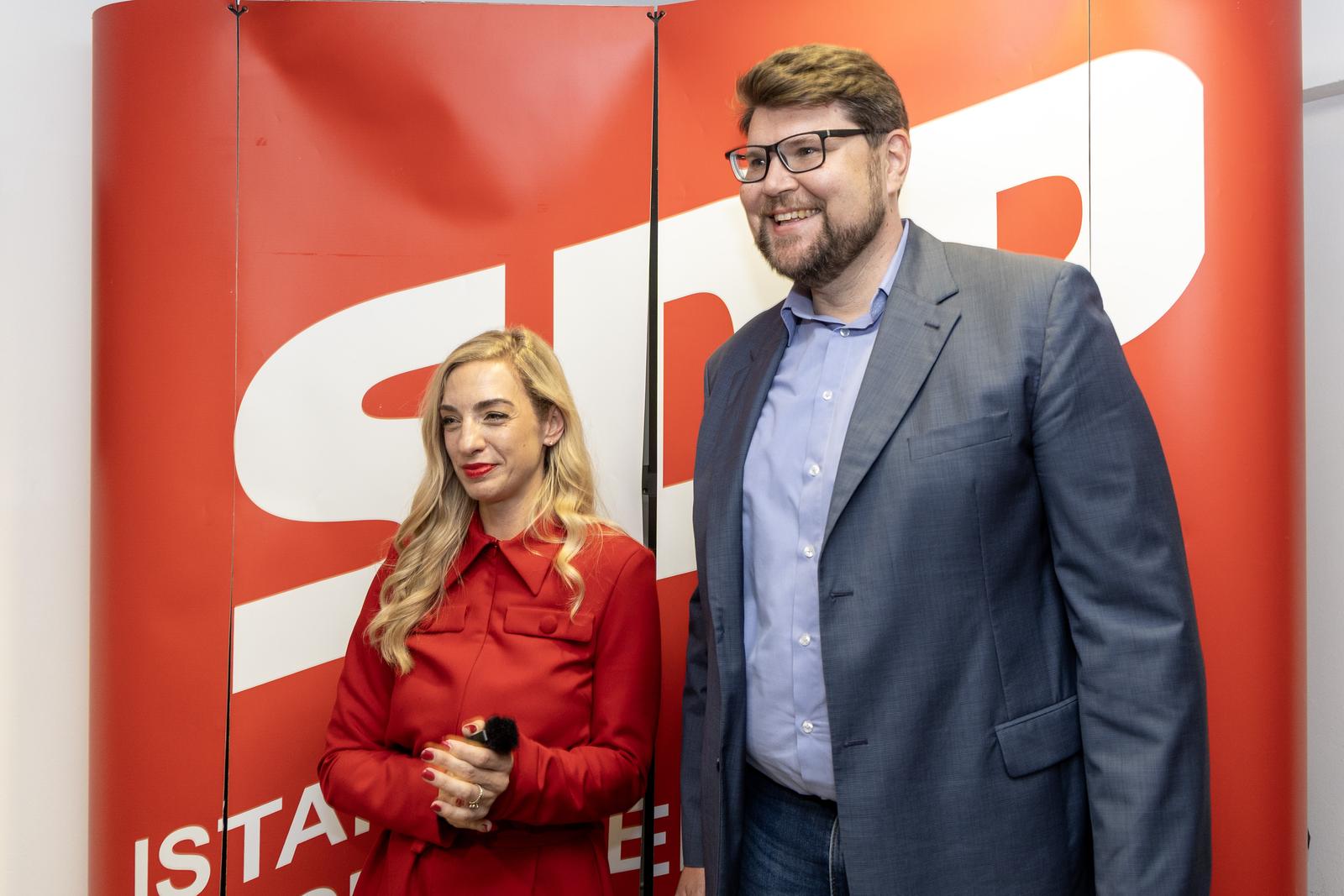 Sanja Radolović i Peđa Grbin