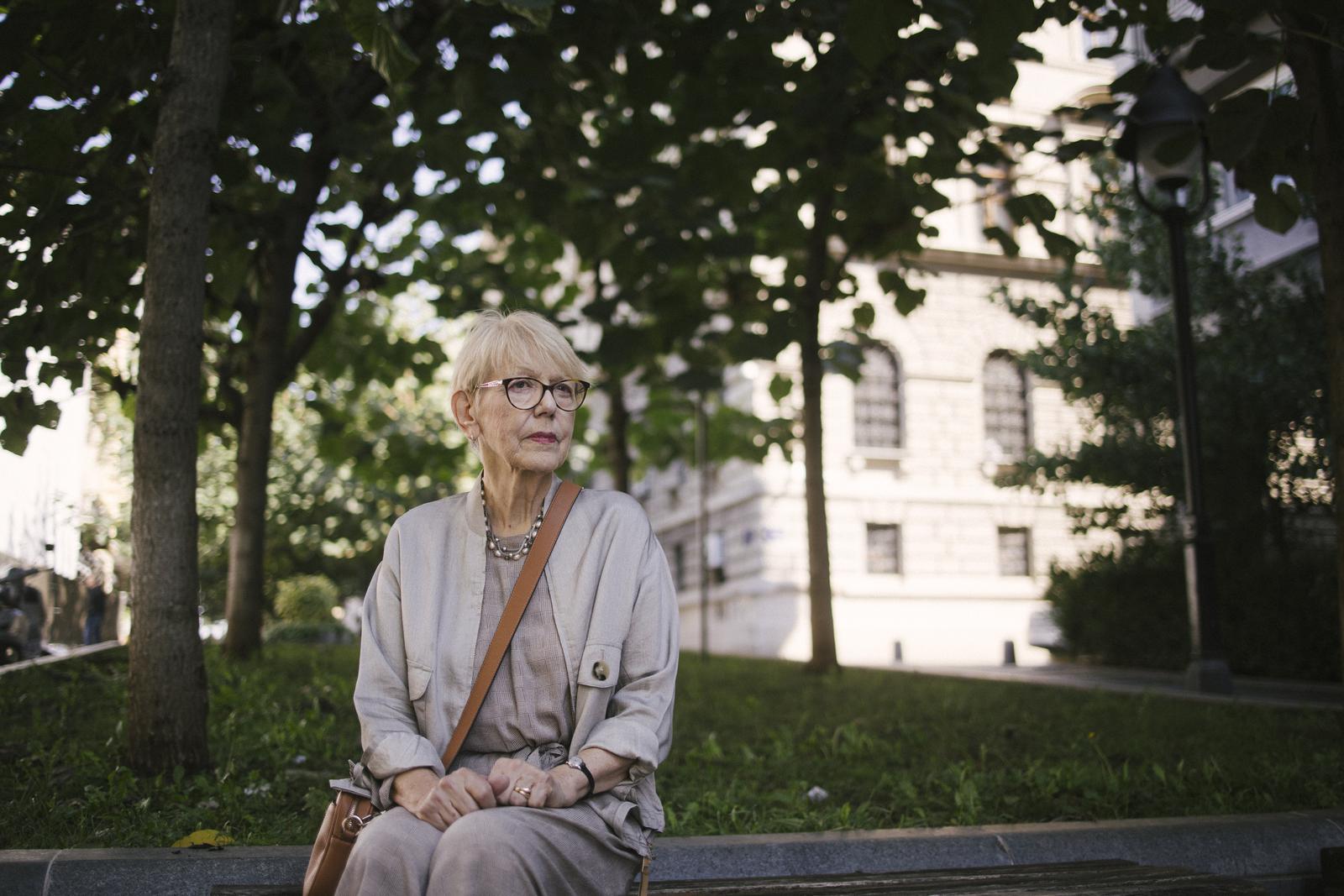 18.09.2024., Beograd - Sonja Biserko.  Photo: Vladimir Zivojinovic/PIXSELL