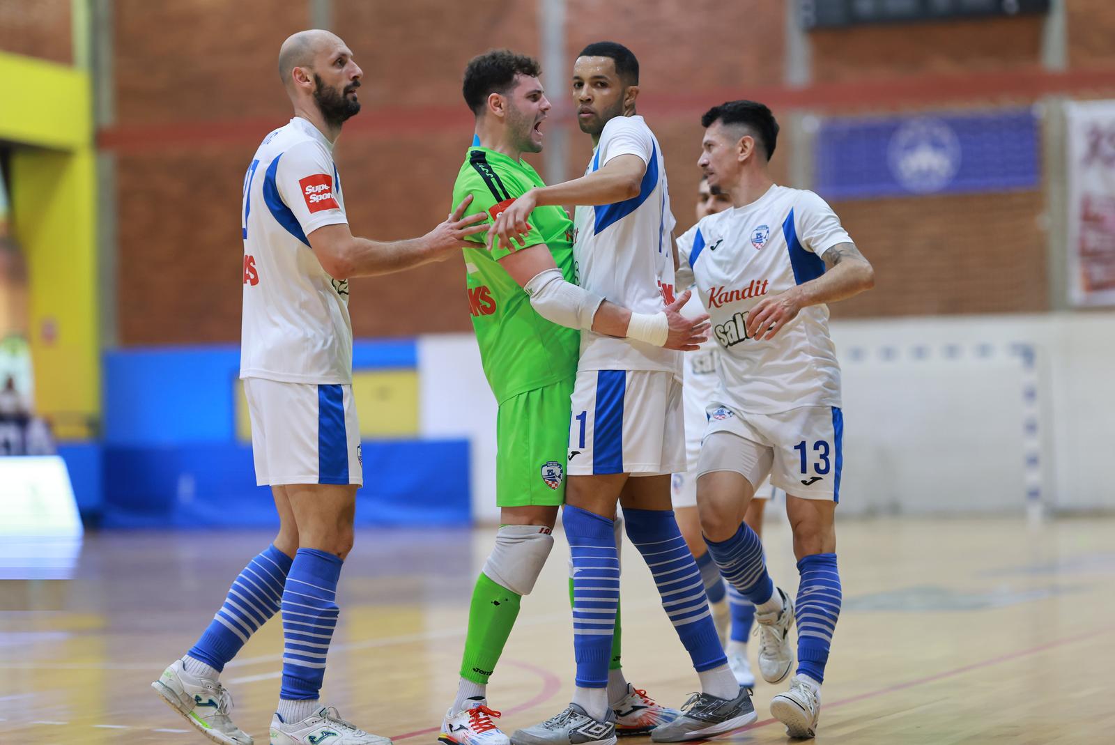 19.05.2025., Osijek - SD Zrinjevac, SuperSport Hrvatska malonogometna liga, polufinale, 4. utakmica, MNK Osijek - MNK Futsal Dinamo Cleiton Henrique Aparecido Ferreira Alves Photo: Davor Javorovic/PIXSELL
