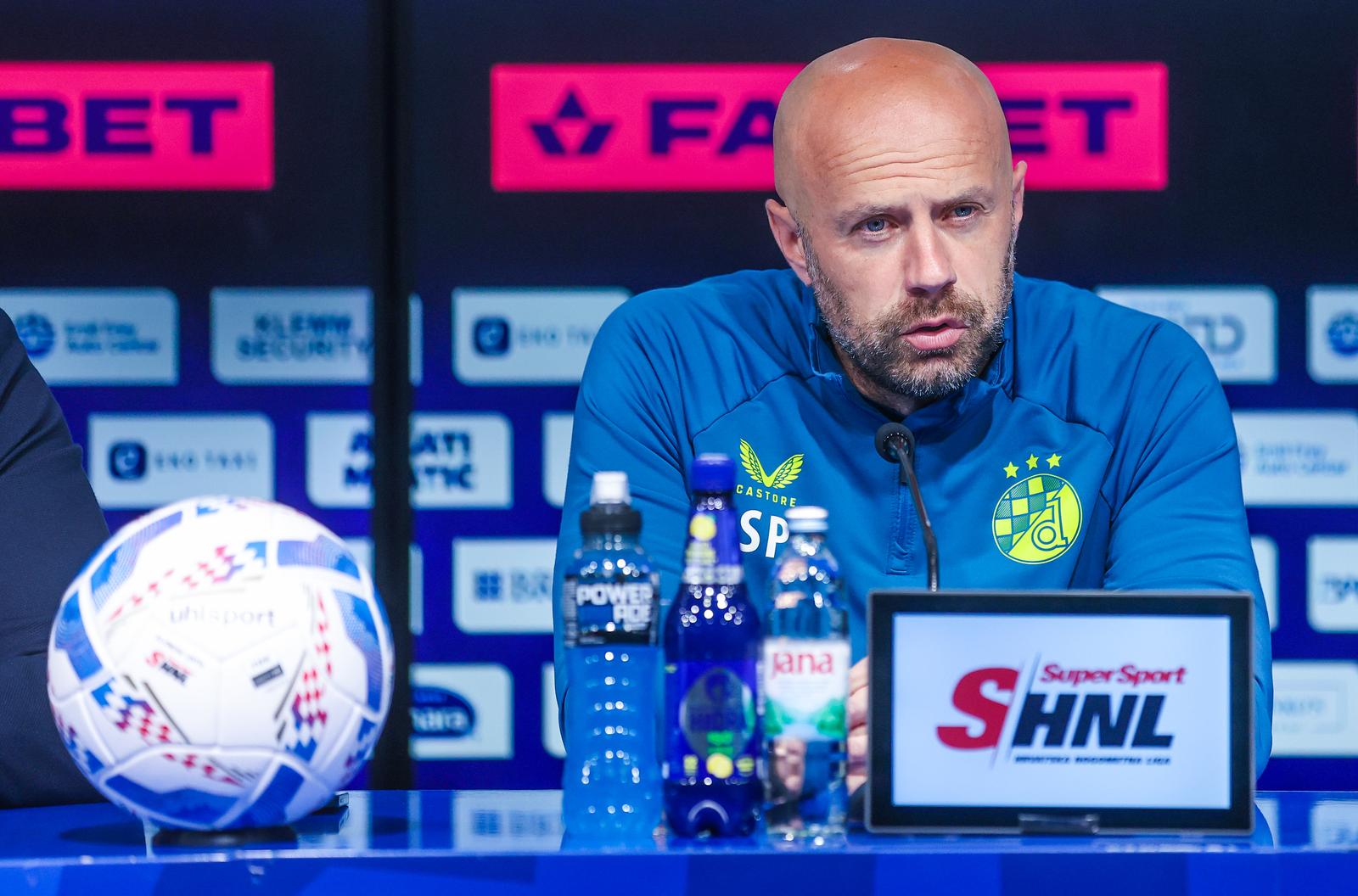 23.05.2025., Zagreb - Vrsitelj duznosti trenera GNK Dinamo Sandro Perkovic odrzao je konferenciju za medije uoci posljednjeg 36. kola prvenstva i utakmice protiv NK Varazdin. Photo: Slavko Midzor/PIXSELL
