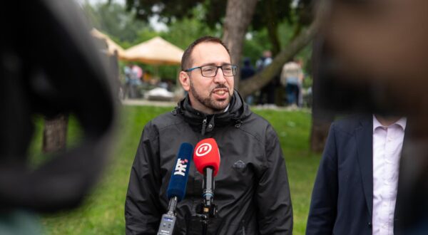 23.05.2025., Bundek, Zagreb - Tomislav Tomašević na norijadi. Photo: Luka Antunac/PIXSELL