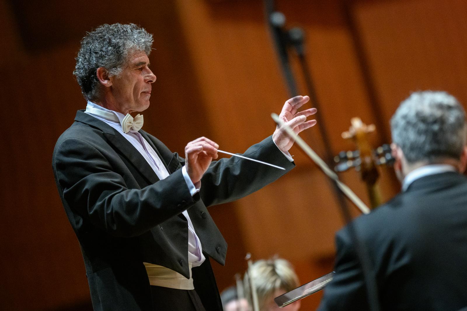 24.02.2023., Zagreb - Off ciklus Zagrebacke filharmonije u KD Vatroslav Lisinski. Na programu su bila djela: Dalibor Grubacevic - Koncert za trubu i orkestar, Dubravko Palanovic - Suita iz Hrvatske te John Wiliams - Harry Potter, suita.
 Photo: Davor Puklavec/PIXSELL