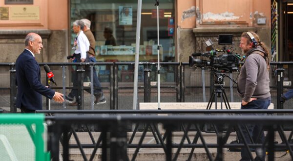 24.04.2025., Rim, Italija - Veliki broj medija iz svih dijelova svijeta izvjestava iz Vatikana. Photo: Luka stanzl/PIXSELL