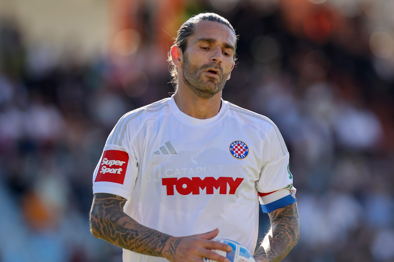 25.05.2025., stadion Subicevac, Sibenik - SuperSport HNL, 36. kolo, HNK Sibenik - HNK Hajduk. Marko Livaja Photo: Sime Zelic/PIXSELL