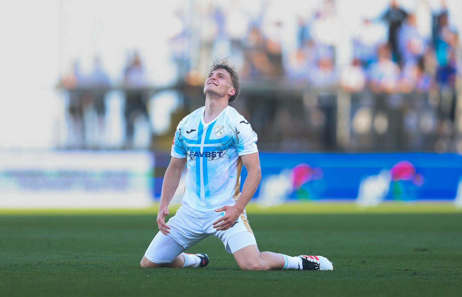 25.05.2025., stadion HNK Rijeka, Rijeka - SuperSport HNL, 36. kolo, HNK Rijeka - NK Slaven Belupo. Toni Fruk Photo: Sanjin Strukic/PIXSELL